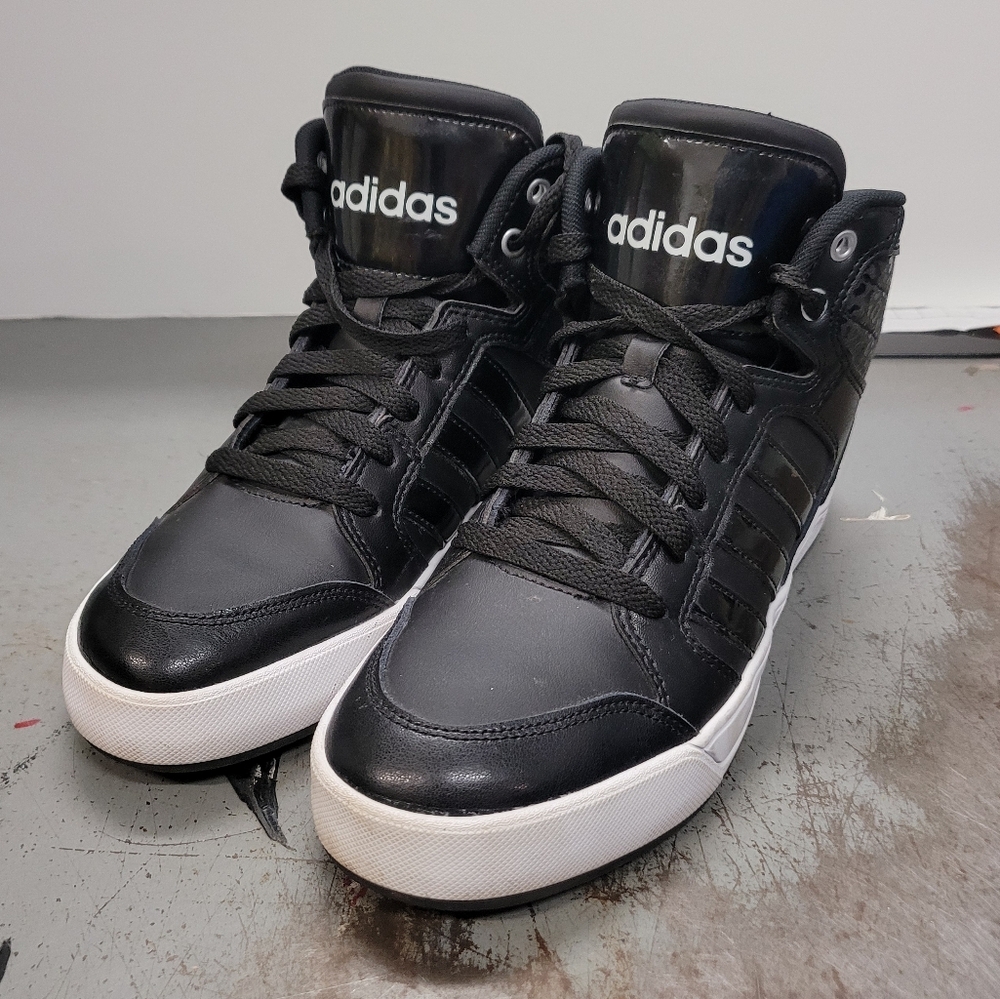 Adidas Neo Women's Raleigh Midtop Basketball Sneakers Sz 7.5 Cloudfoam footbed